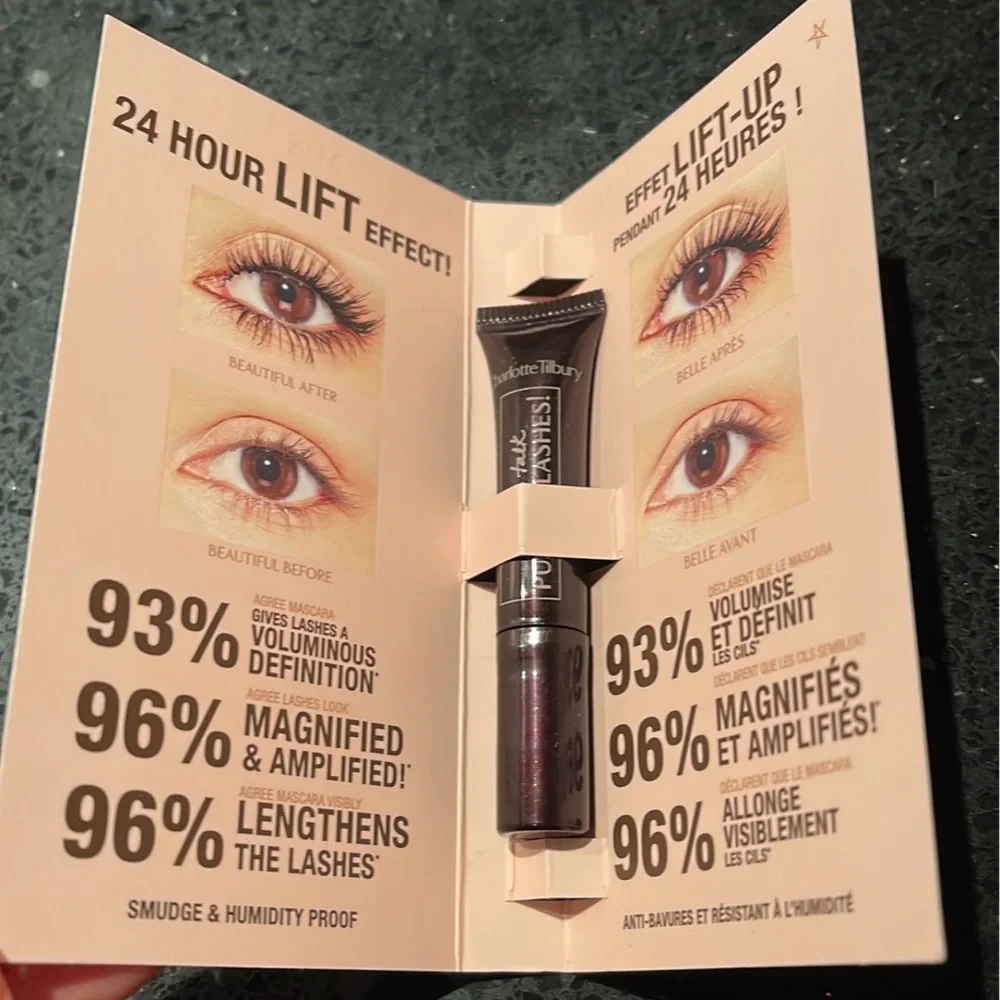 Charlotte Tilbury Pillow Talk Push Up Mascara Sample